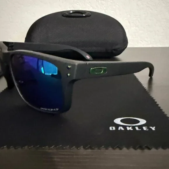 OO9102 Oakley Holbrook Prizm Polarized Jade Iridium - Picture 8 of 8